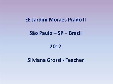 EE Jardim Moraes Prado I .